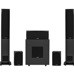 MK442T 5.1 Home Theater Bundle with Low Profile Passive Subwoofer