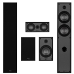 Classic Collection Black 5 Channel Home Theater Bundle