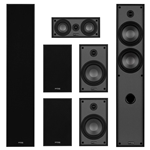 Classic Collection Black 7 Channel Home Theater Bundle