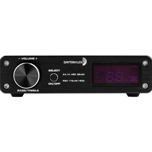 DTA-PRO 100W Class D Bluetooth Amplifier with USB DAC IR Remote and Sub  Output - Dayton Audio