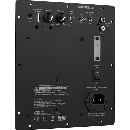 Hertog doe niet Annoteren Dayton Audio - SPA300-D 300 Watt Class-D Subwoofer Plate Amplifier