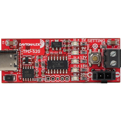 Dayton Audio - TPD-520 Trigger USB-C PD Output Voltage Controller