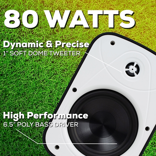 Dayton Audio - IO65XP Bluetooth 80 Watt Outdoor Installation
