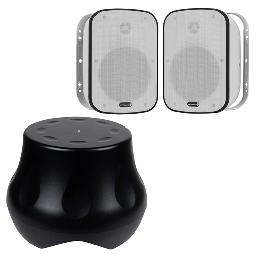 Dayton Audio - Powered Outdoor Subwoofer and 6-1/2
