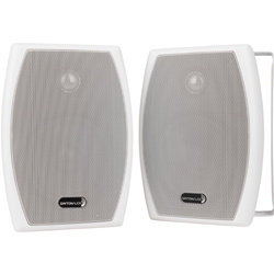 IO525WT 5-1/4" 2-Way Indoor/Outdoor Speaker Pair White