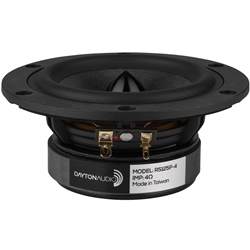 RS125P-4 5" Reference Paper Woofer 4 Ohm