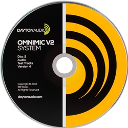 OMCD Version 4 Test Track CD for OmniMic V2