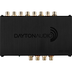 Dayton Audio - DSP-408 4x8 DSP Digital Signal Processor for Home and Car  Audio