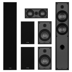 Classic Collection Black 7 Channel Home Theater Bundle