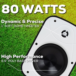 Dayton Audio - IO65XP Bluetooth 80 Watt Outdoor Installation