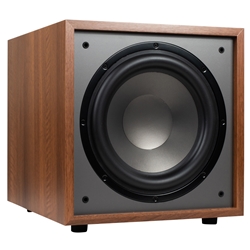 CS1200 12" 200W Powered Subwoofer Wood