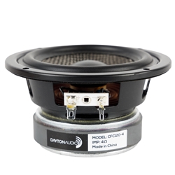 CFC120-4 4-1/2" Carbon Fiber Extended Range Woofer 4 Ohm