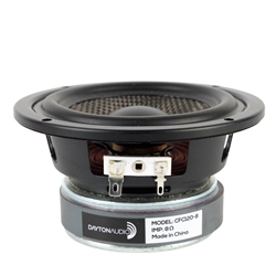 CFC120-8 4-1/2" Carbon Fiber Extended Range Woofer 8 Ohm