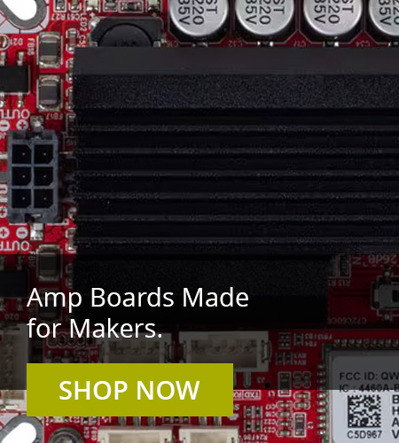 Amp boards made for makers.