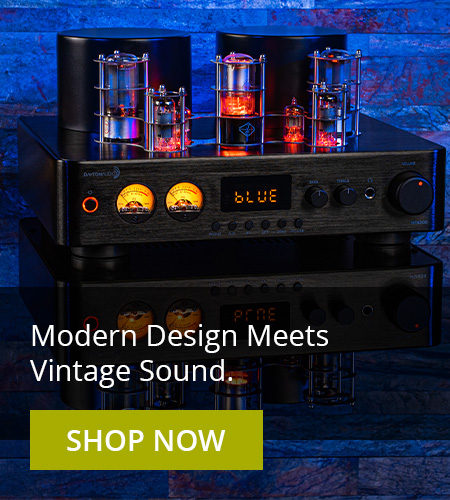 Modern design meets vintage sound. Hybrid Tube Amplifier.