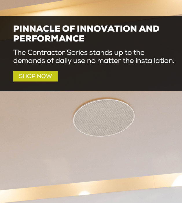 The pinnacle of innovation and performance in installable audio solutions